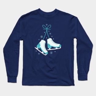 Ice Skates Long Sleeve T-Shirt